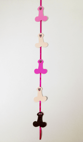 ADORNO VERTICAL CON FIGURA DE PENE