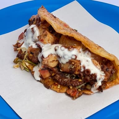 Taco Pulpo Enchilado