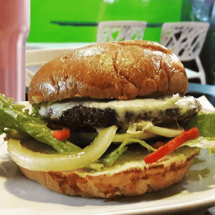 hamburguesa pollo