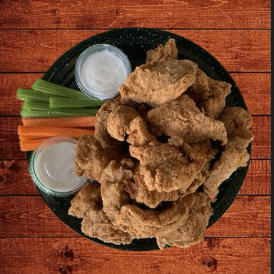 12 Alitas + Papas
