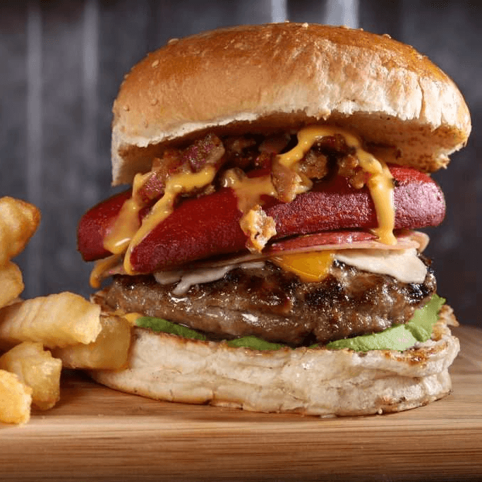Salchiburger Arrachera