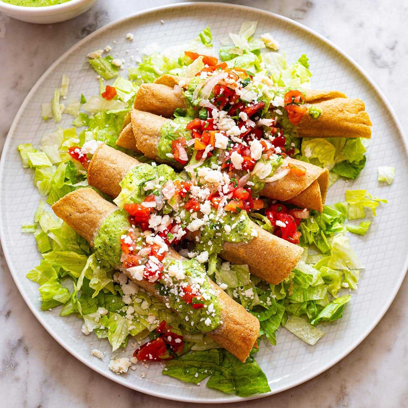 Flautas de Pollo