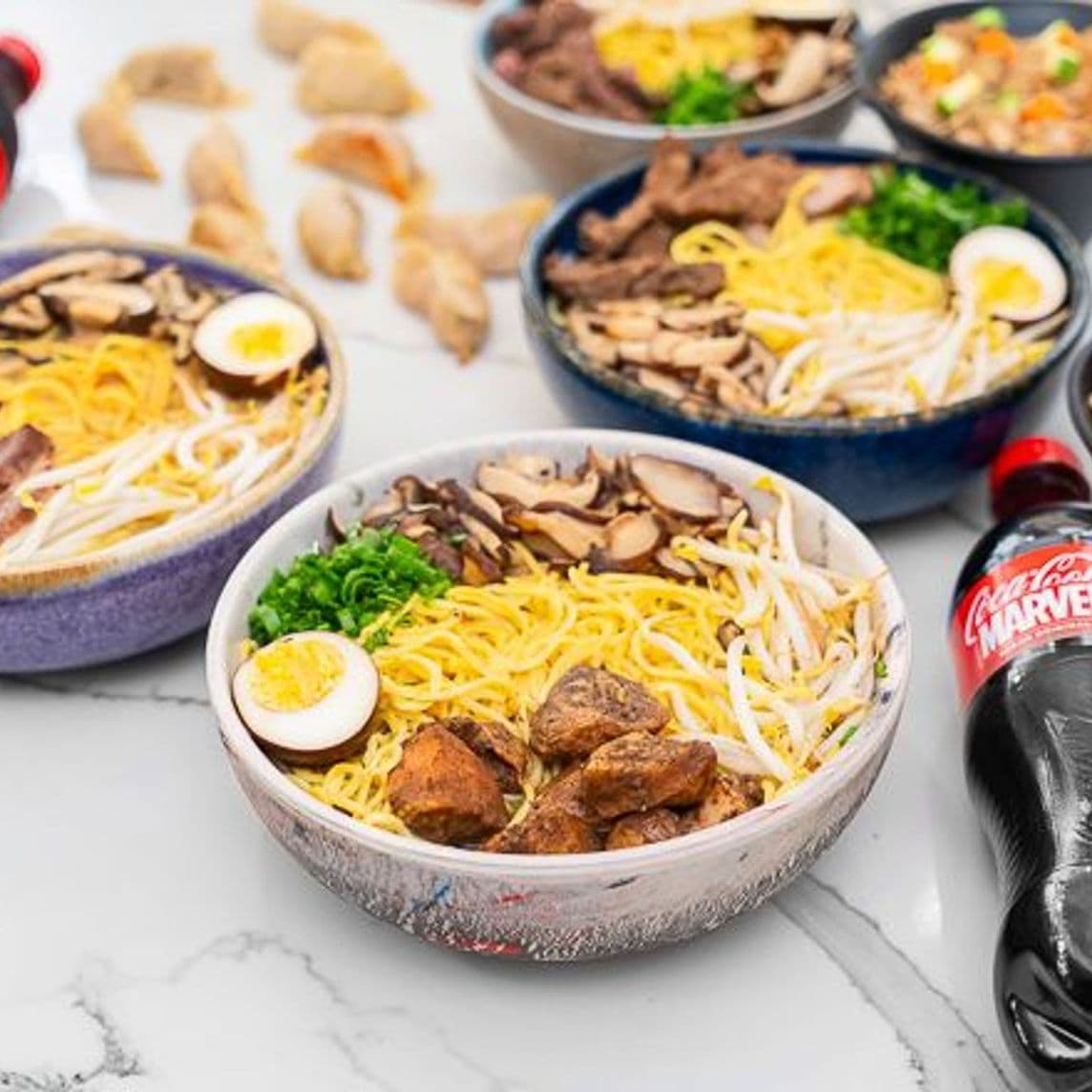 Paquete familiar ramen para 4