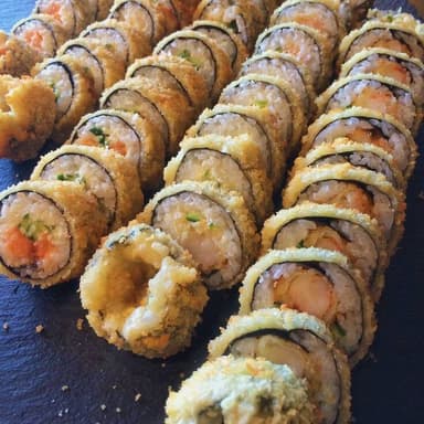 🔥20 PIEZAS TEMPURAS ➕2 GYOZAS 🥟➕ 2 TE FRIOS 🥤