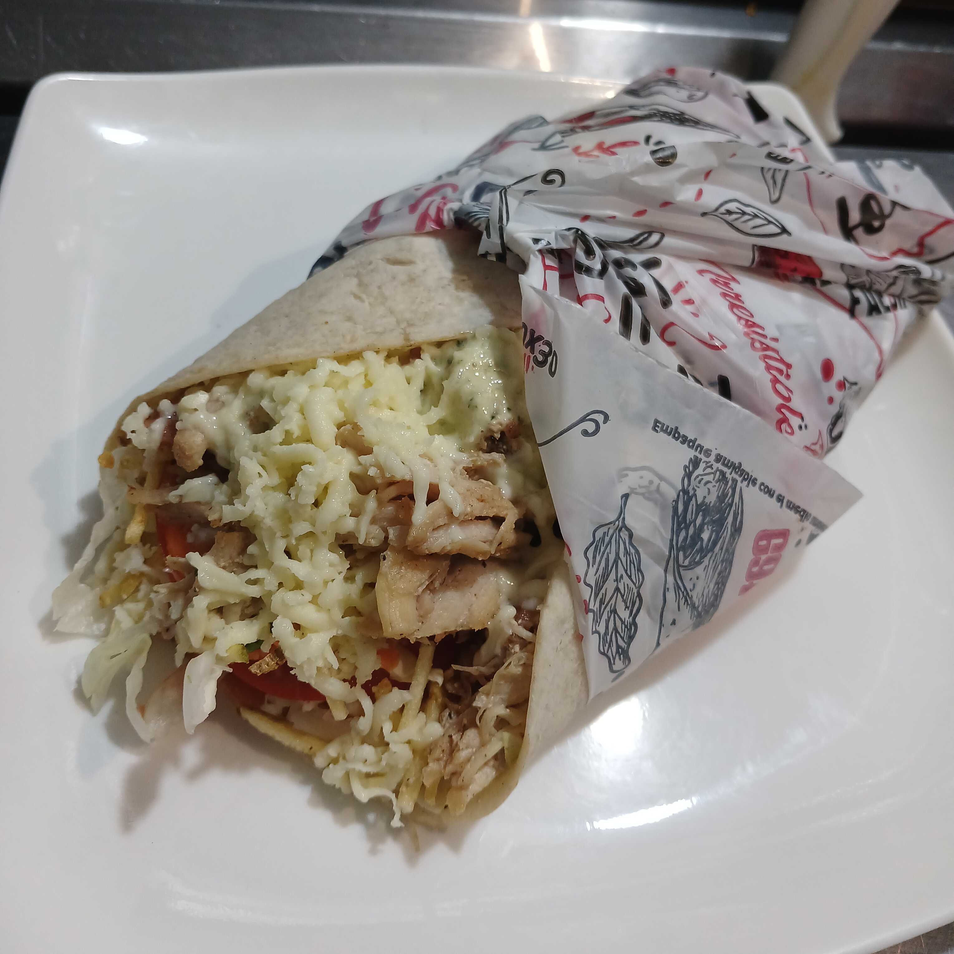 Burrito de Pollo Kintsugi