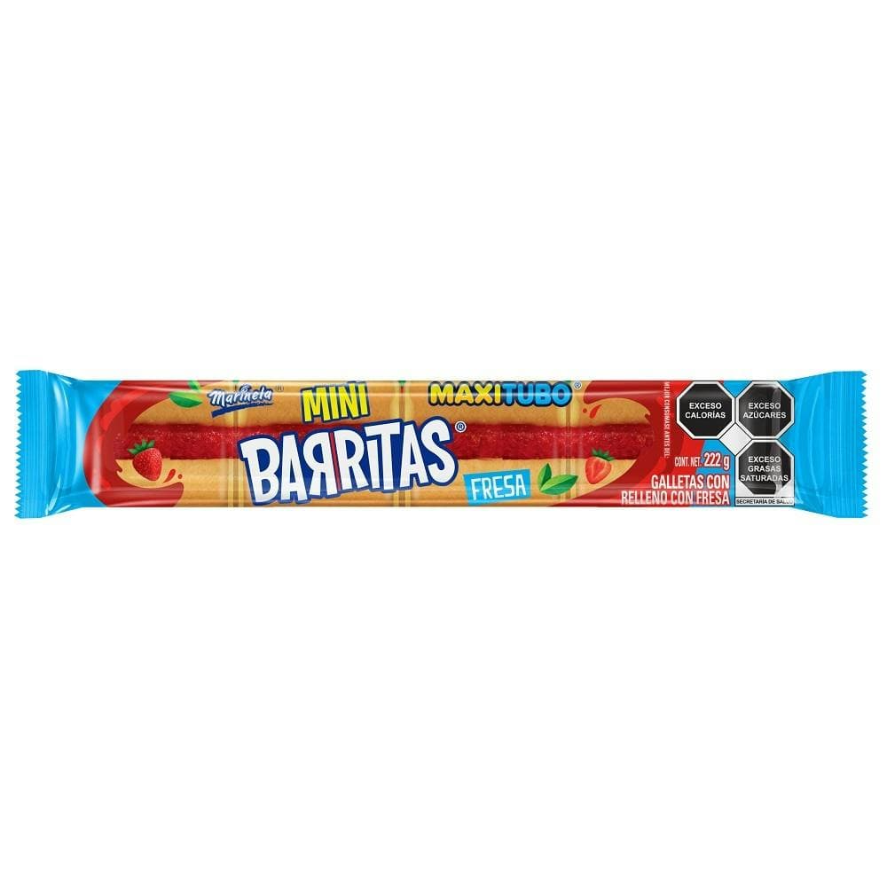 Mini Barrita Fresa 222g MLA