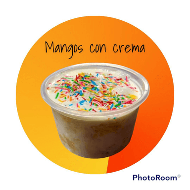 Mangos con crema 1Lt