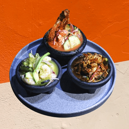 trio de aguachiles