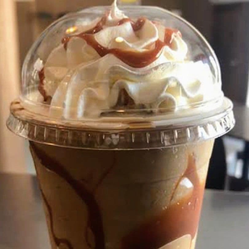 Frape cajeta Leche santa clara.