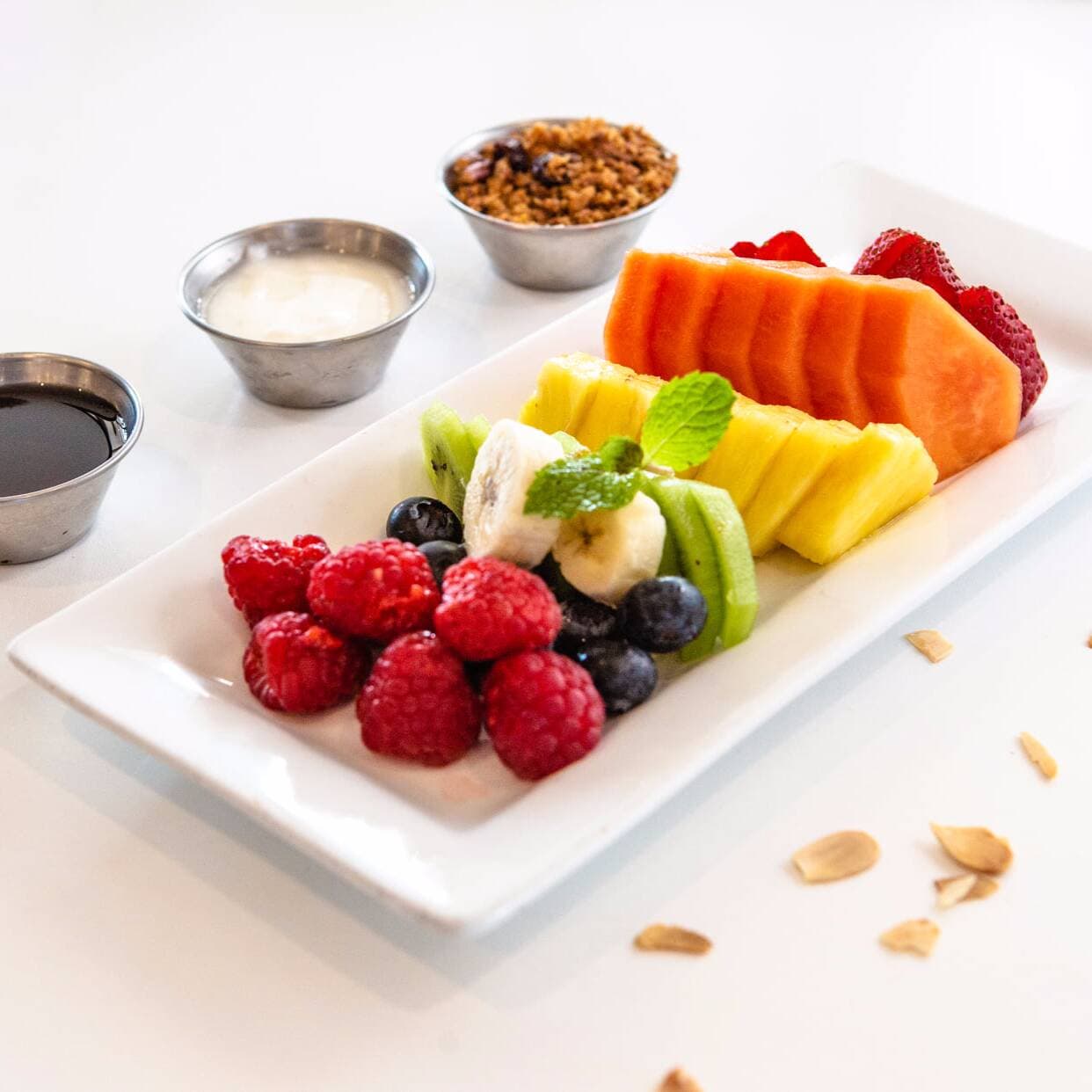 Plato con Frutas