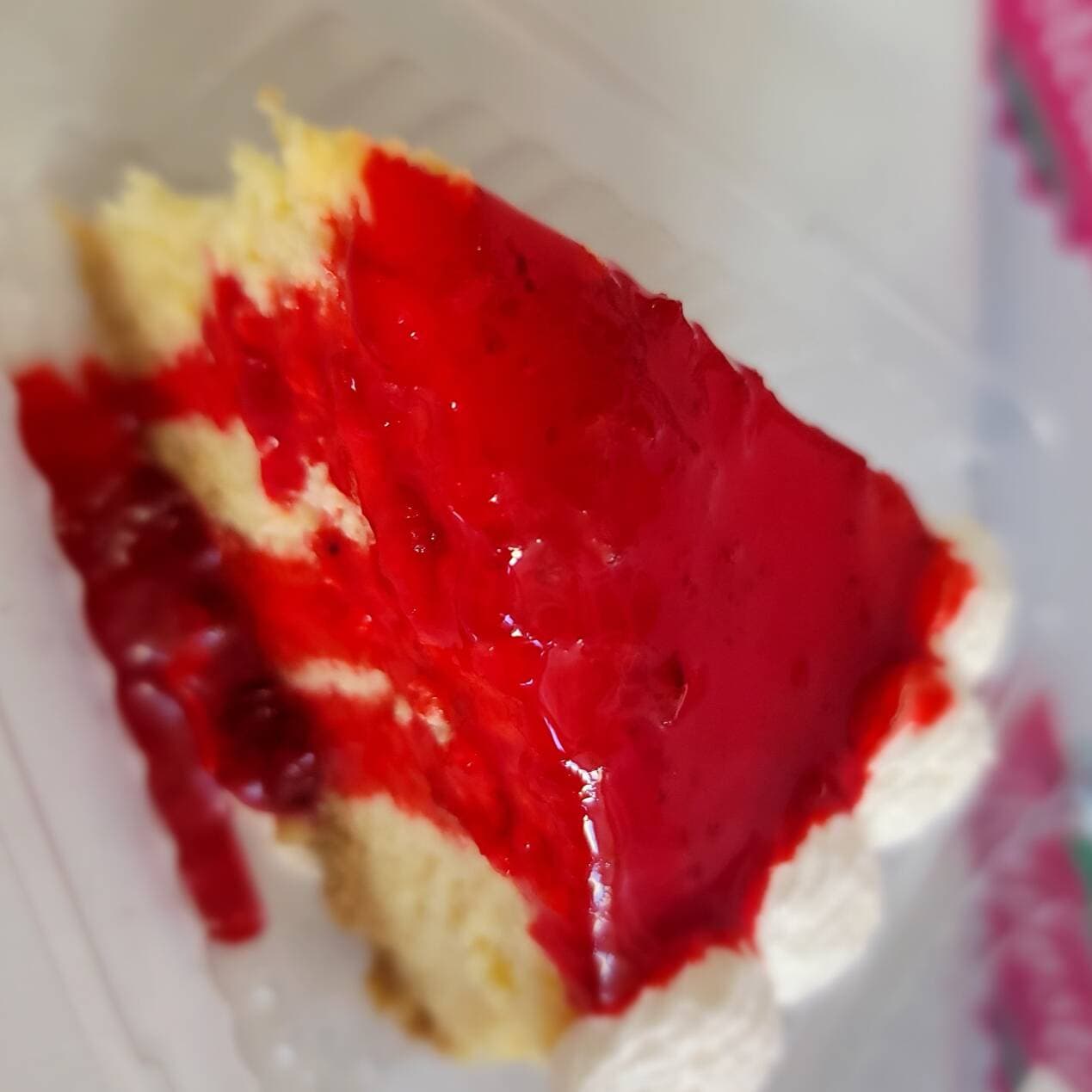 Rebanada de Chessecake de Fresa
