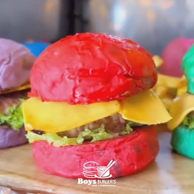 Kids Burger Con Papas