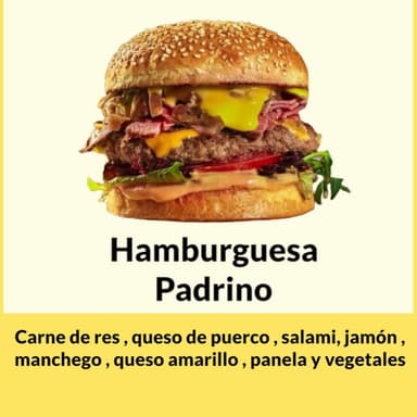 Hamburguesa Padrino