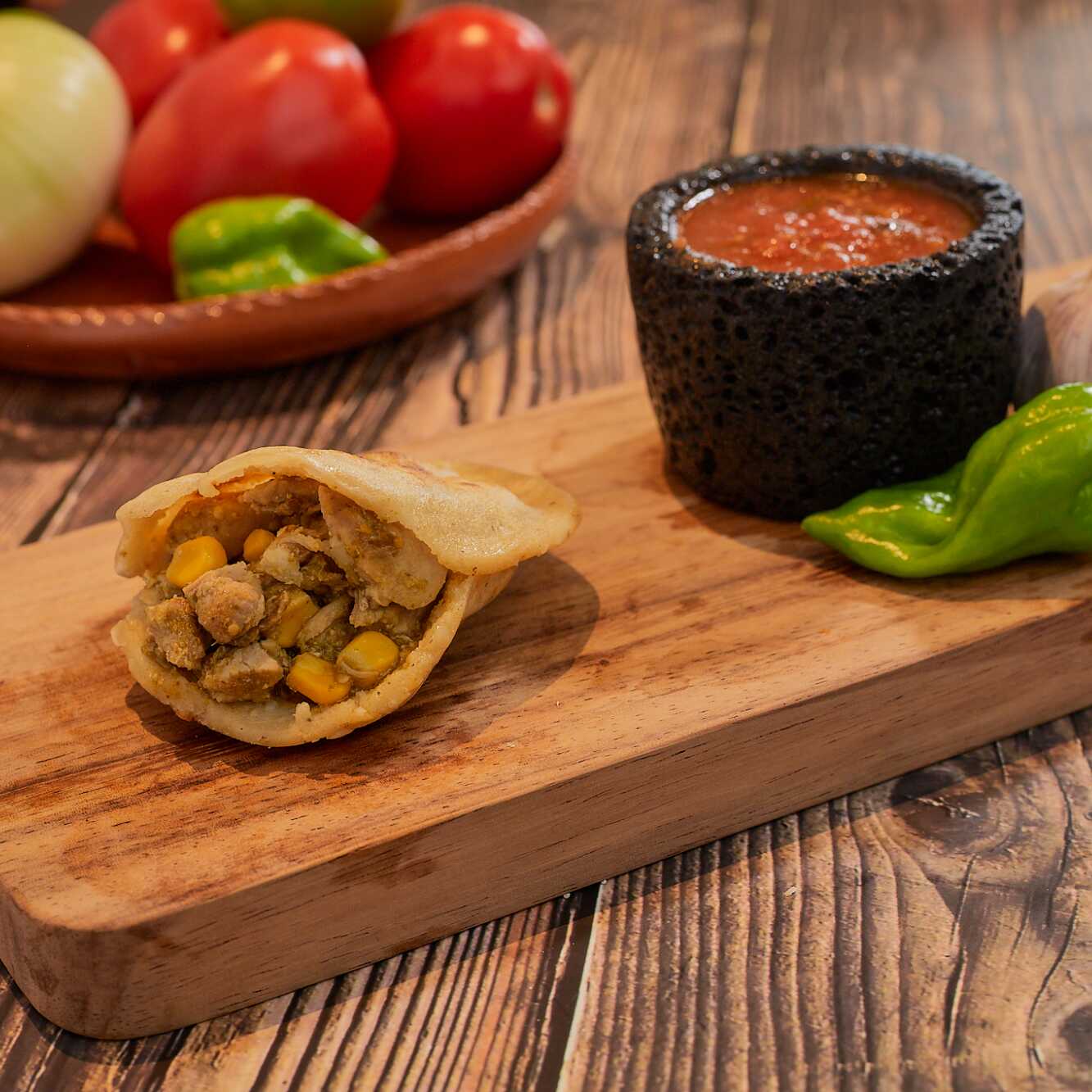 Gordita Carnitas Salsa Verde