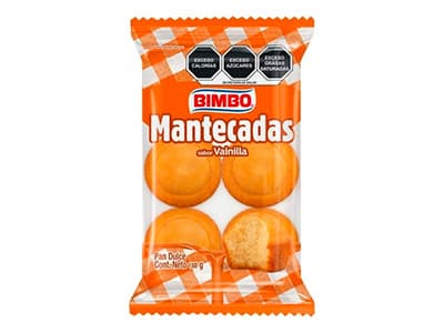 BIMBO MANTECADAS VAINILLA 187.5 G