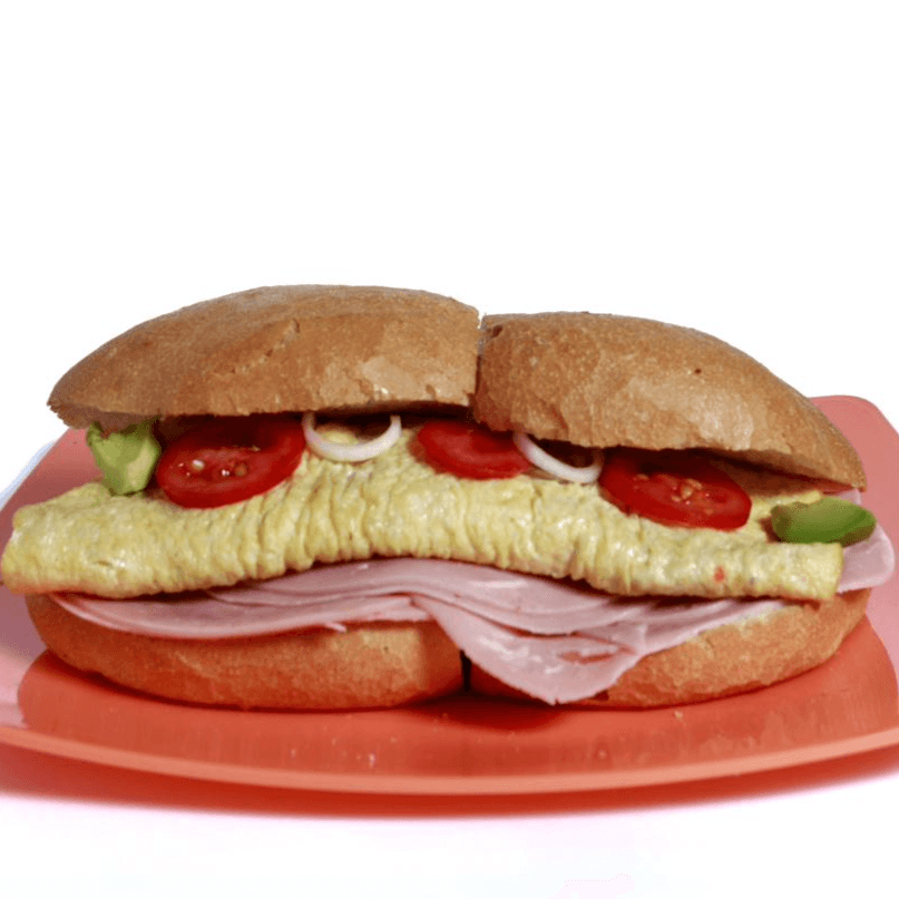 Torta de Huevo y Jamón