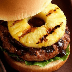 Hamburguesa Hawaiana