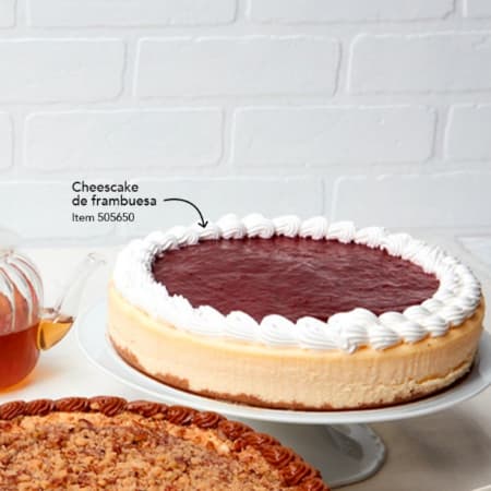 Rebanada Cheese Cake Frambuesa Costco