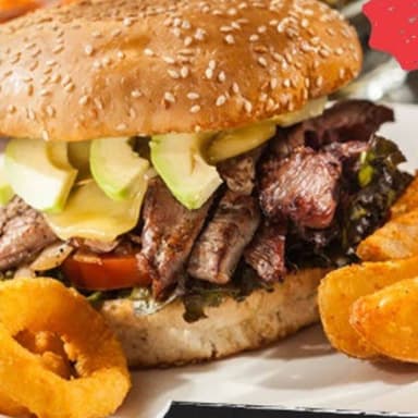 Hamburguesa de Arrachera