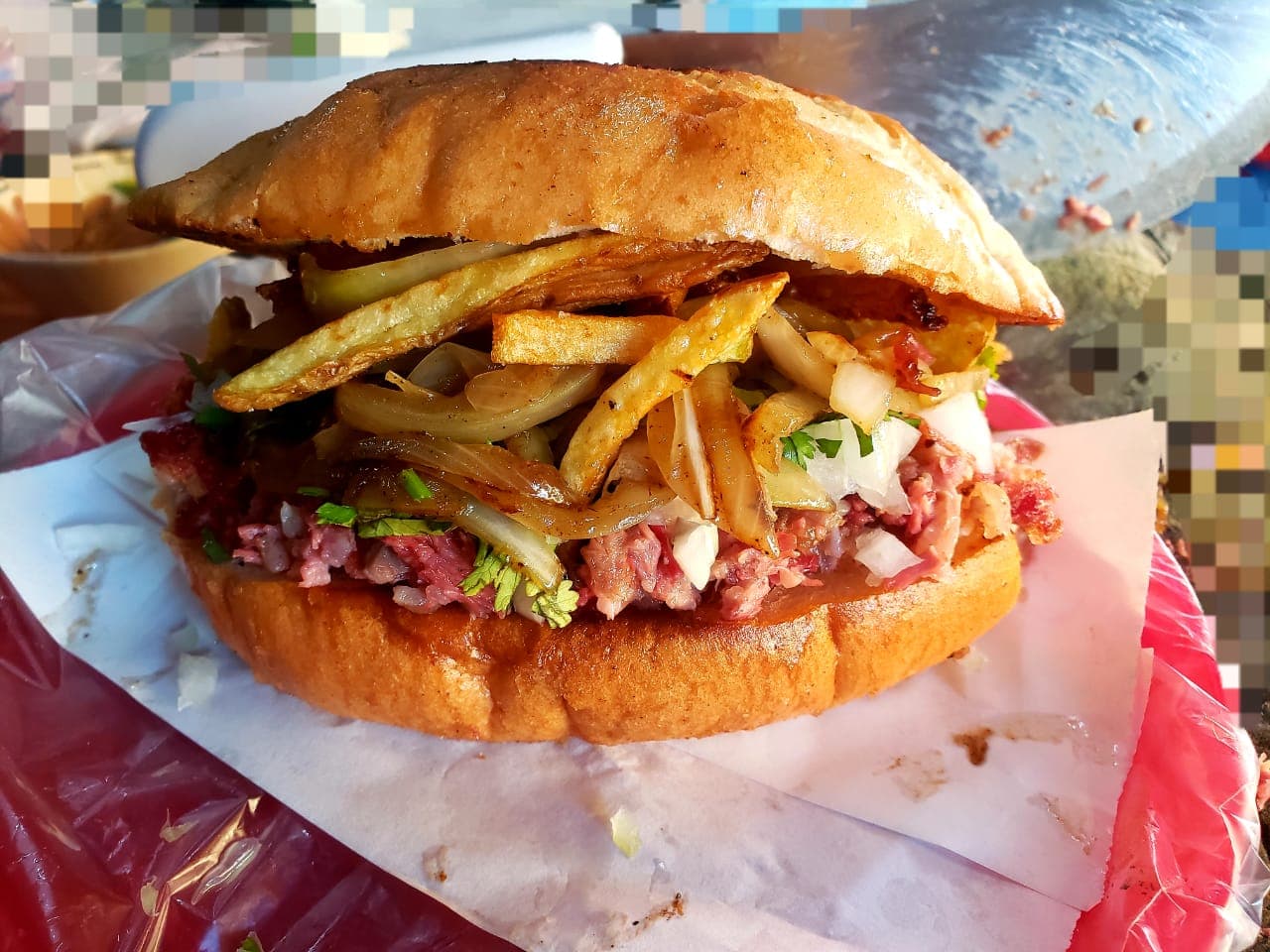 Torta de Carnitas