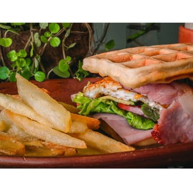 Waffle Sándwich