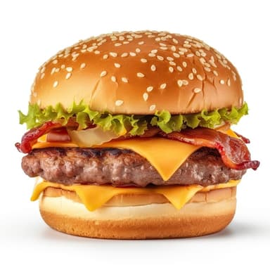 Hamburguesa Con Tocino