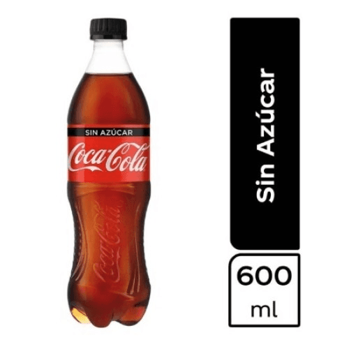 Coca Cola Sin Azúcar 600ml
