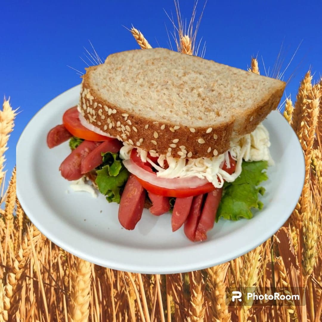 Sándwich de SALCHICHA de Pavo