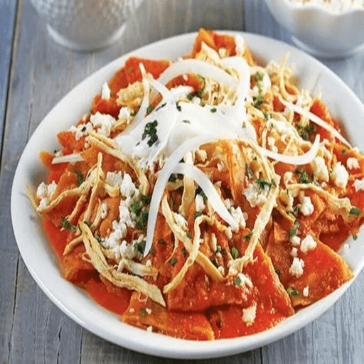 Chilaquiles Con Proteina
