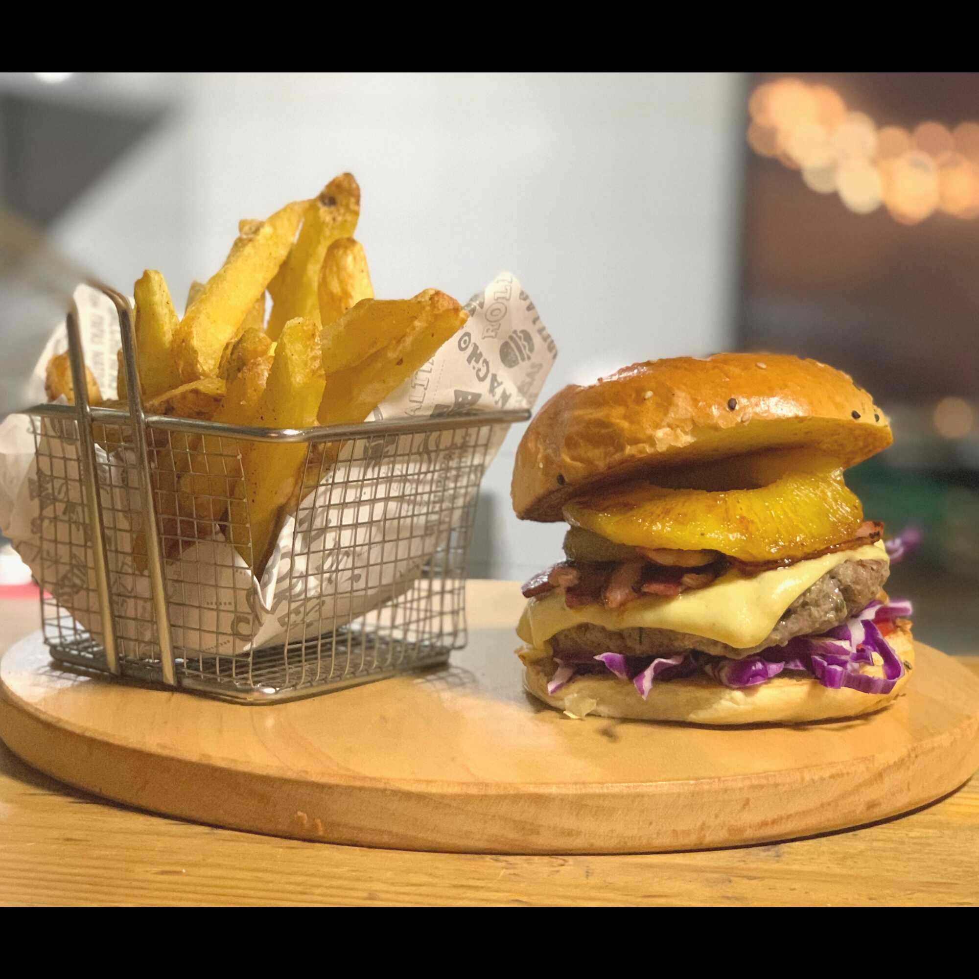 Hamburguesa La Tóxica