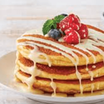 HOT CAKES CON LECHERA