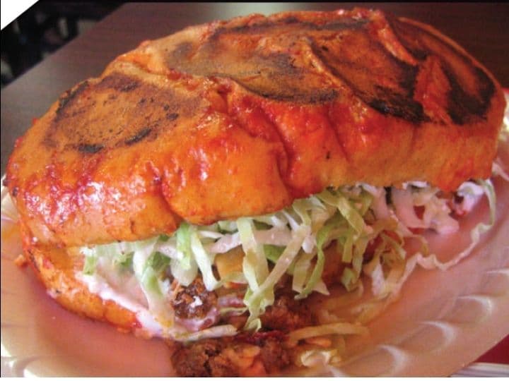 Pambazo de Jamón.