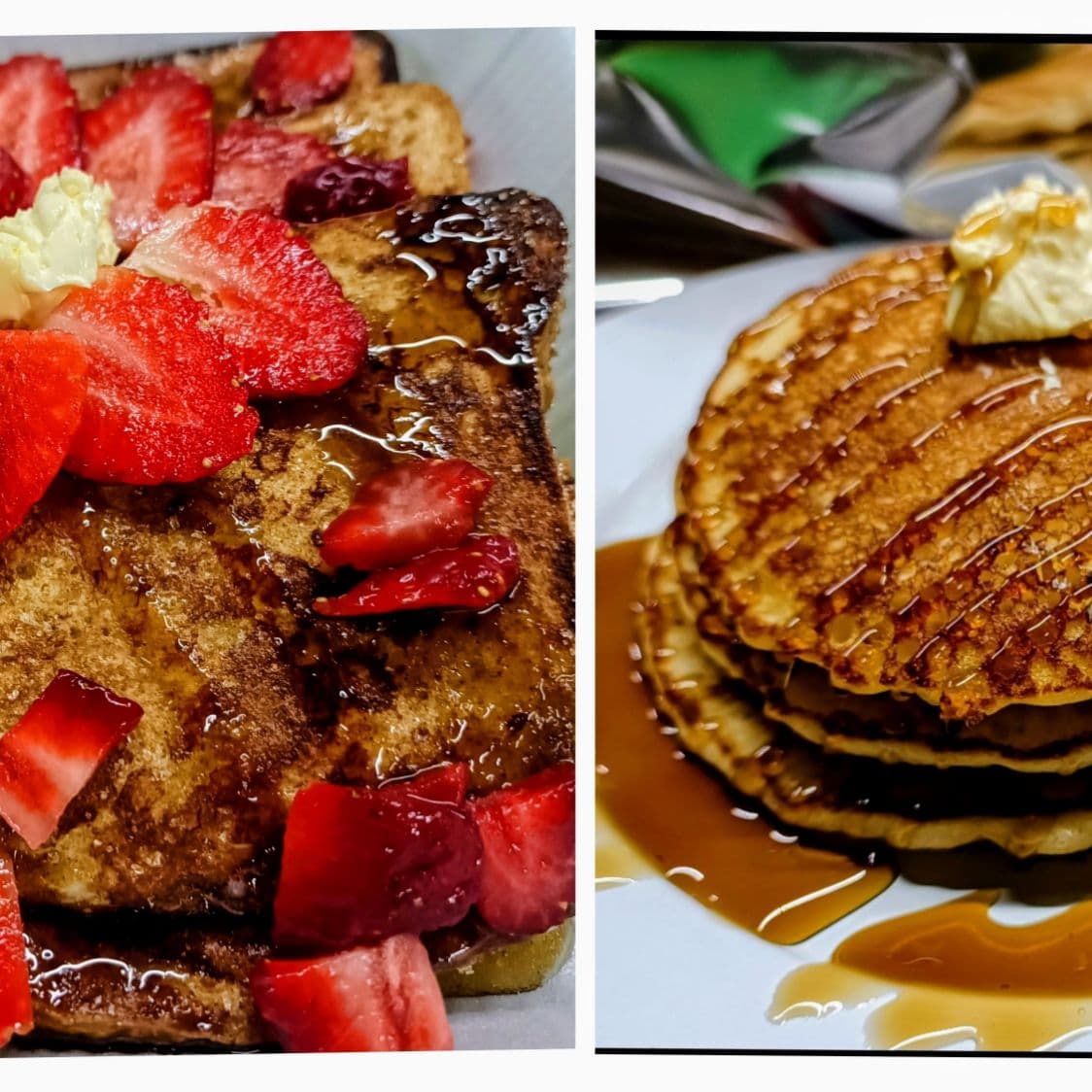 Combo Pancakes o Pan Francés