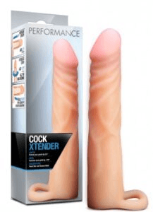 Performance - Cock Xtender - 7 Inch Beige