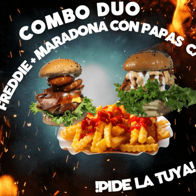 1 Maradona +1 Freddie + 2 Papas de 150 Gr