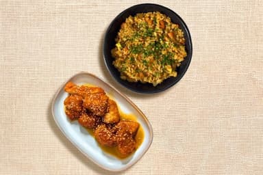 Bowl Pollo a la Naranja