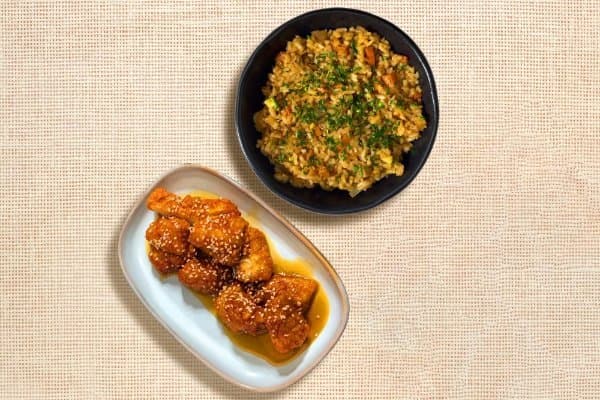 Bowl Pollo a la Naranja
