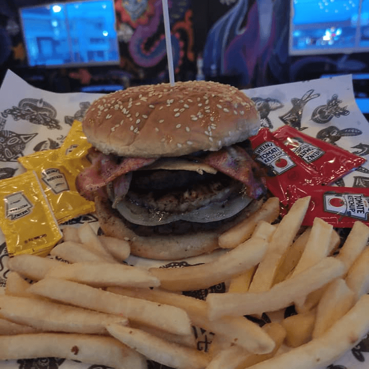 Hamburguesa Hawaiana