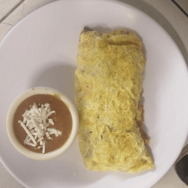 Omelet con Rajas Poblanass