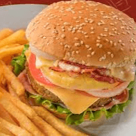 Combo de Hamburguesa Hawaiana y Refresco