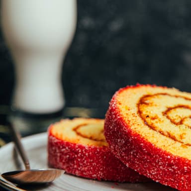 Rollo Rojo De Guayaba