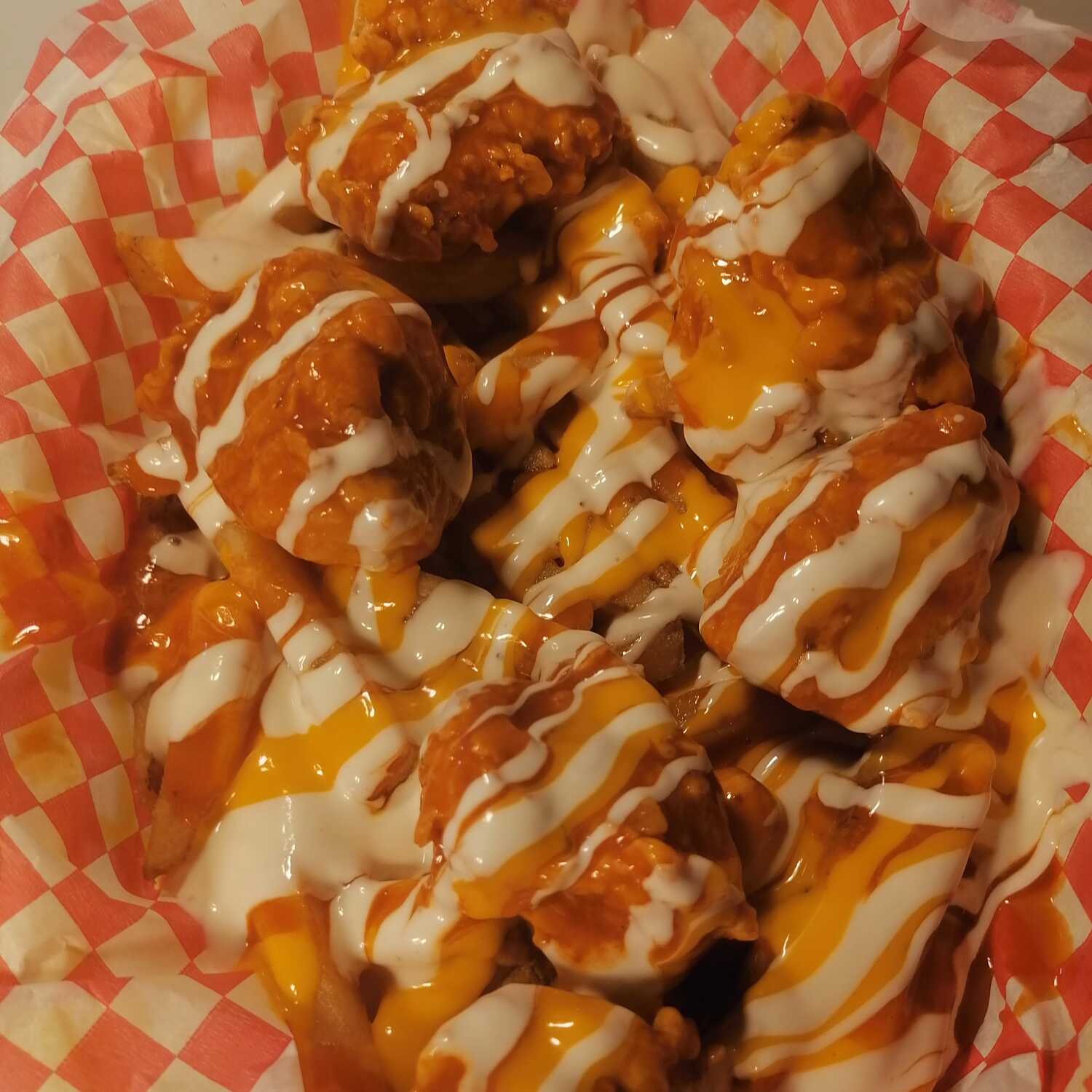 Boneles Bufalo Cheese Fries