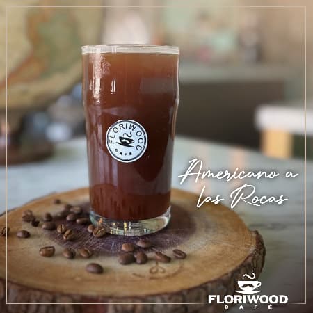 Café Americano a las Rocas 16 oz