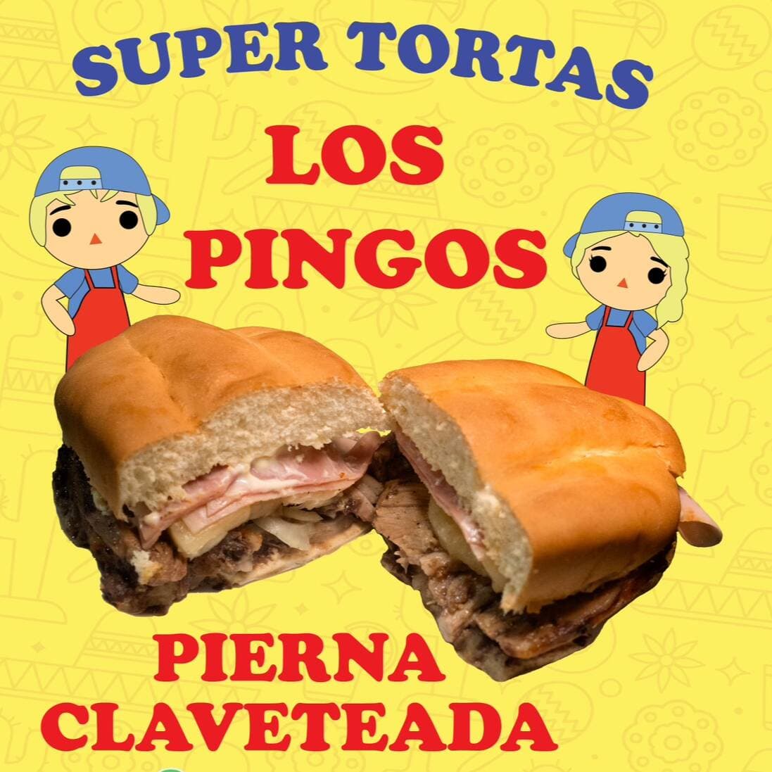 TORTA DE PIERNA CLAVETEADA