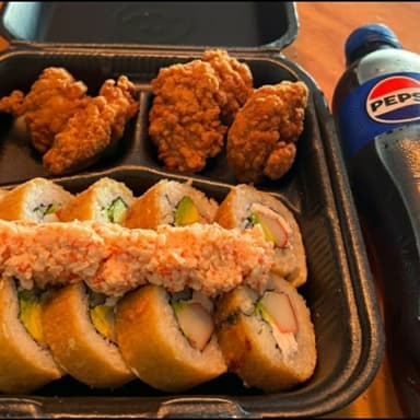 SUSHI & BONELESS Y PEPSI 400