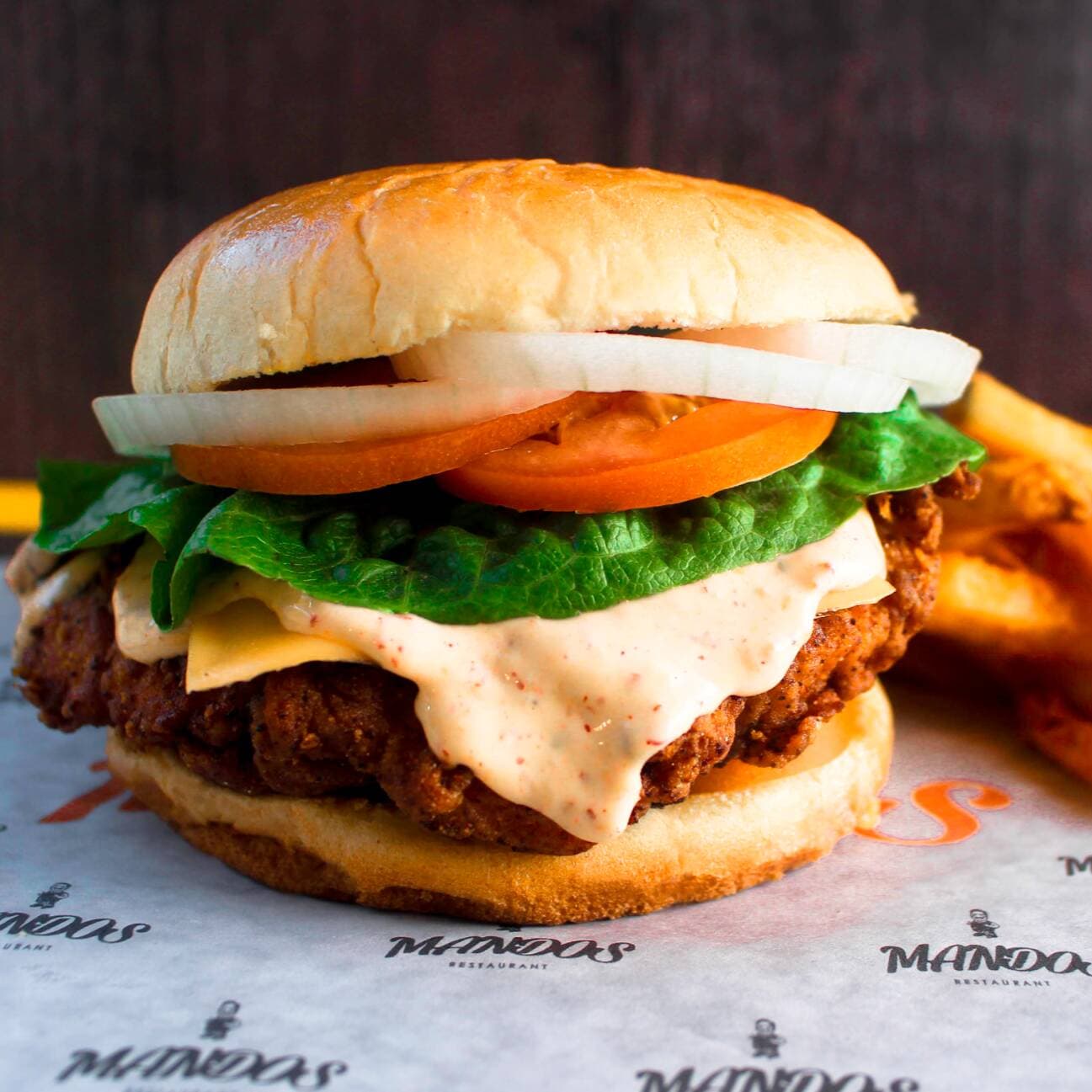 Hamburguesa de Pechuga