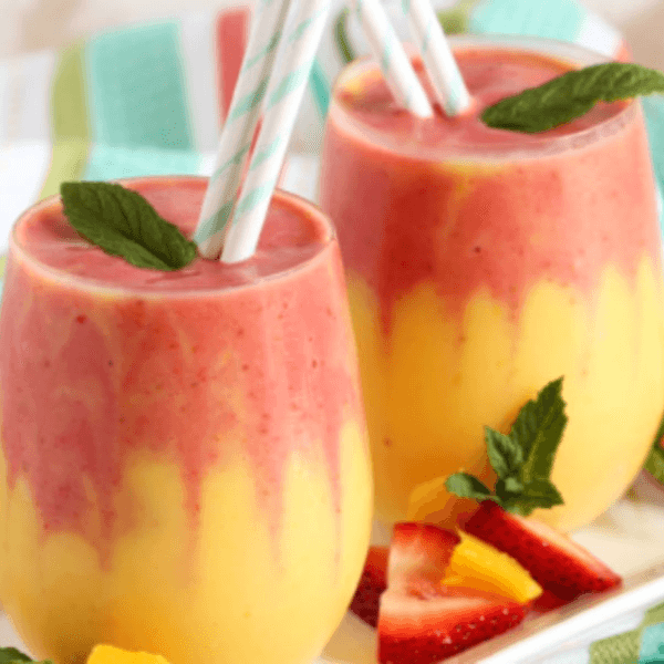 Jugo de Fresa, Mango y Menta