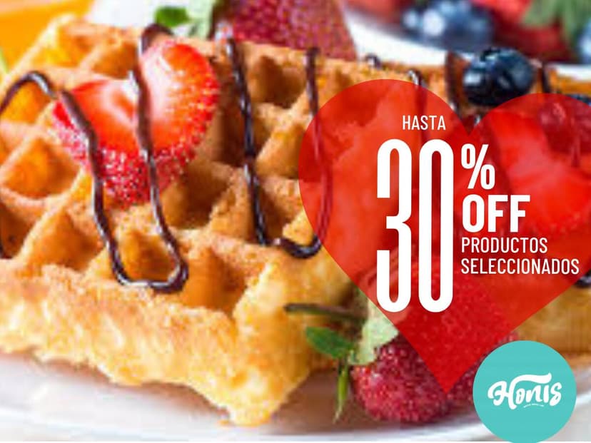 Honis Waffles, Snacks y más