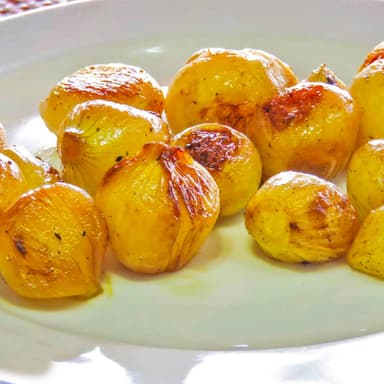 Cebollitas Asadas.