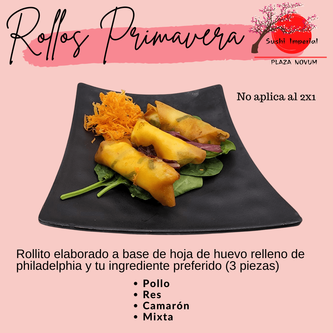 Rollitos Primavera